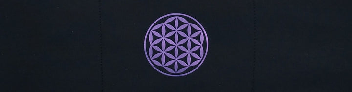 Flower of Life meditation headband by buddha gear for yoga meditation an sleep with a crystal over your third eye