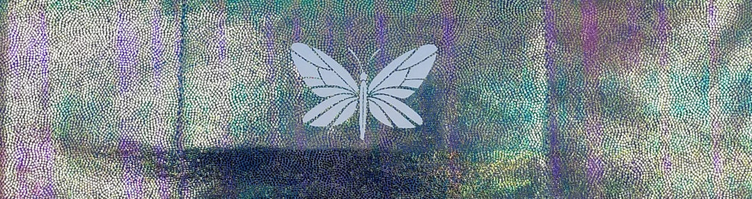 Buddha gear Buddha Bands Butterflies are deep and powerful representations of life. Many cultures associate the butterfly with our souls. In Christianity, the butterfly is a symbol of resurrection. Around the world, people view the butterfly as representing endurance, change, hope, and life.  Our original Buddha Band - Yoga, meditation headband has hidden pocket to hold a crystal over your third eye while you meditate, practice yoga or sleep.
