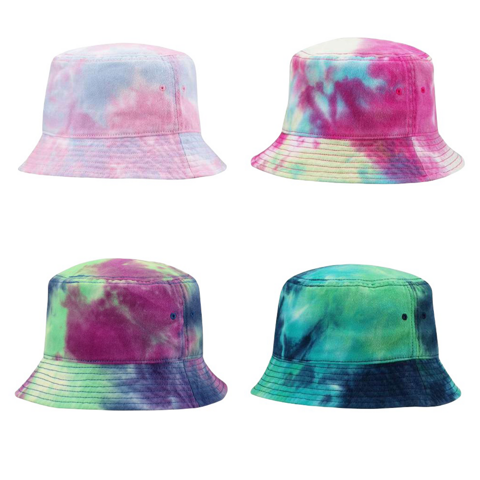 Tie Dye Bucket Cap tie dye bucket hat safari hat by buddha gear